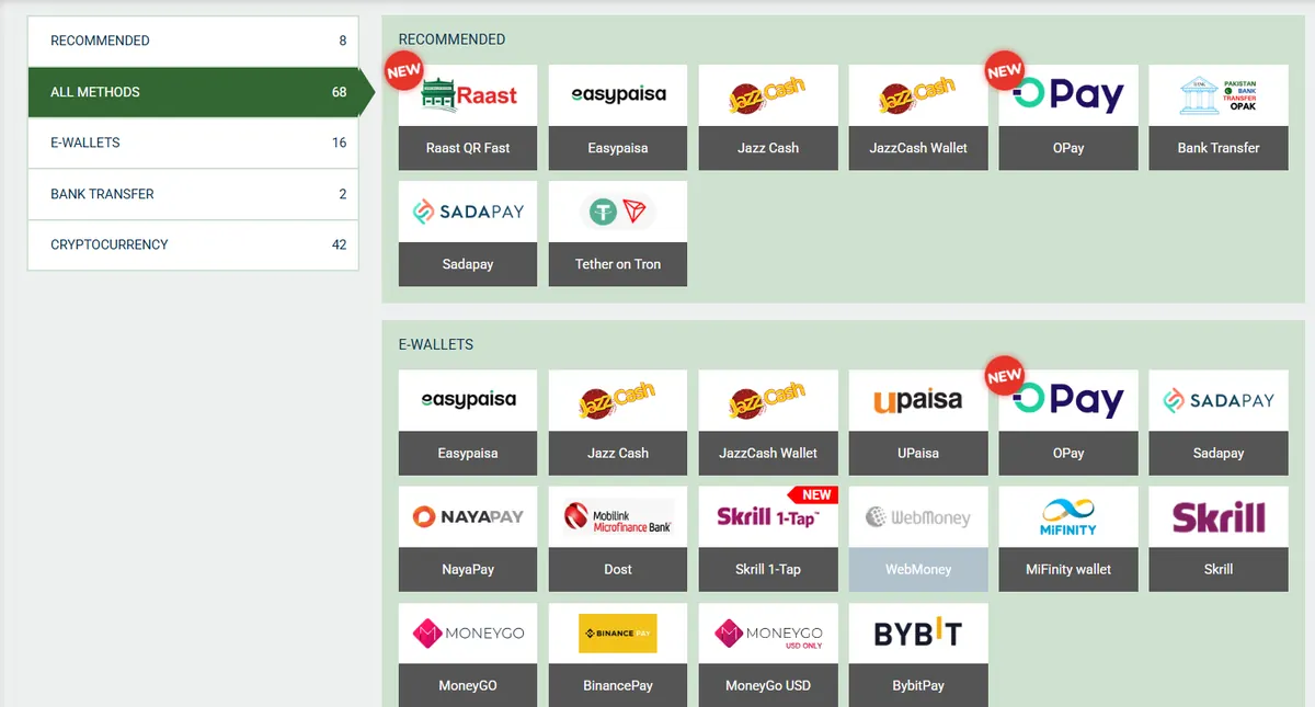 Melbet cashier for a PKR account: Raast, Easypaisa, JazzCash, SadaPay and more